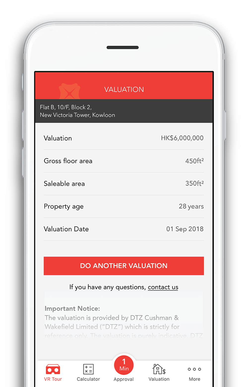 Find out your property value instantly
