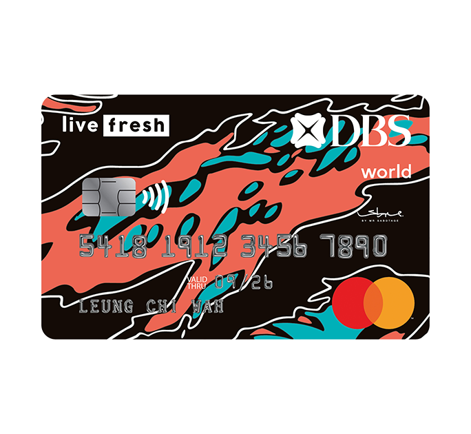 DBS Live Fresh Card